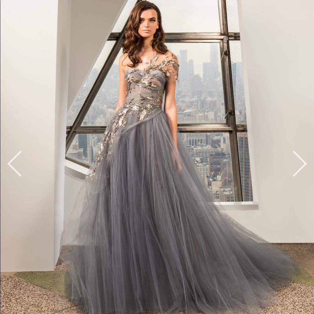 REEM ACRA RUNWAY Evening Gown- 2022 Classic Glamour Collection